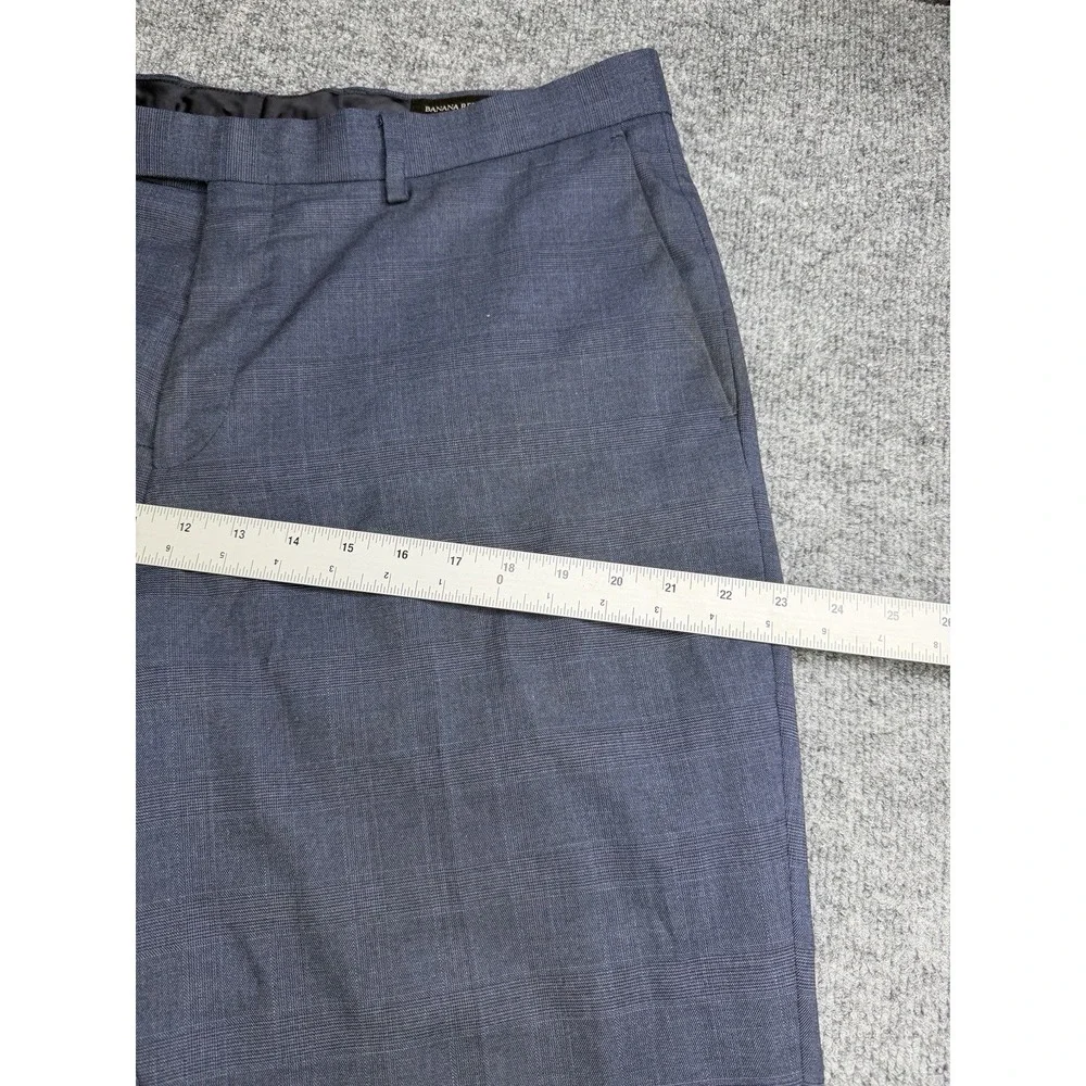 Banana Republic Men's Blue Dress Suit Slim Fit ‎ Pants 35X30